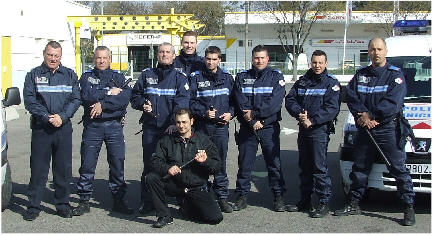 Cliquer ici pour voir la Police Municipale d'Al�s en formation F.I.T.B.S. PRO