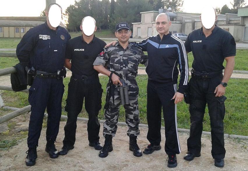 Fernando Luis OEIRAS CARNEIRO lors du STAGE de formation d'instructeurs F.I.T.B.S. PRO en Tonfa B&acirc;ton et Self D&eacute;fense PRO Gestes Techniques Professionnelles d'Interventions et de protections de Police - GTPI&nbsp;: Du Lundi 03 au Samedi 08 Novembre 2014 inclus, 6 jours bloqu&eacute;s en FRANCE &agrave; Al&egrave;s (30). Visite de l'Ecole de Police en France