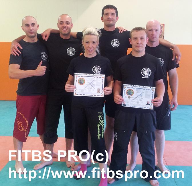 Session de formation d'instructeurs F.I.T.B.S. PRO, sur 6 jours bloqués, du 17 au 22 Juin 2013 à Alès en France avec Fayad FAYAD Président fondateur de la F.I.T.B.S. PRO