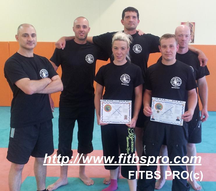 Session de formation d'instructeurs F.I.T.B.S. PRO, sur 6 jours bloqus, du 17 au 22 Juin 2013  Als en France avec Fayad FAYAD Prsident fondateur de la F.I.T.B.S. PRO