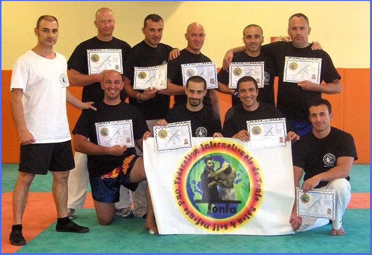 Instructeurs FITBS  PRO en Tonfa Bâton et Self Défense PRO (Agents de Police Municipale): Session du 23 au 28 Mai 2011