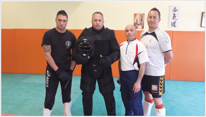 Session de formation d'instructeurs F.I.T.B.S. PRO du 24 au 28 Mars 2014 à Alès en France avec Fayad FAYAD Président fondateur de la F.I.T.B.S. PRO