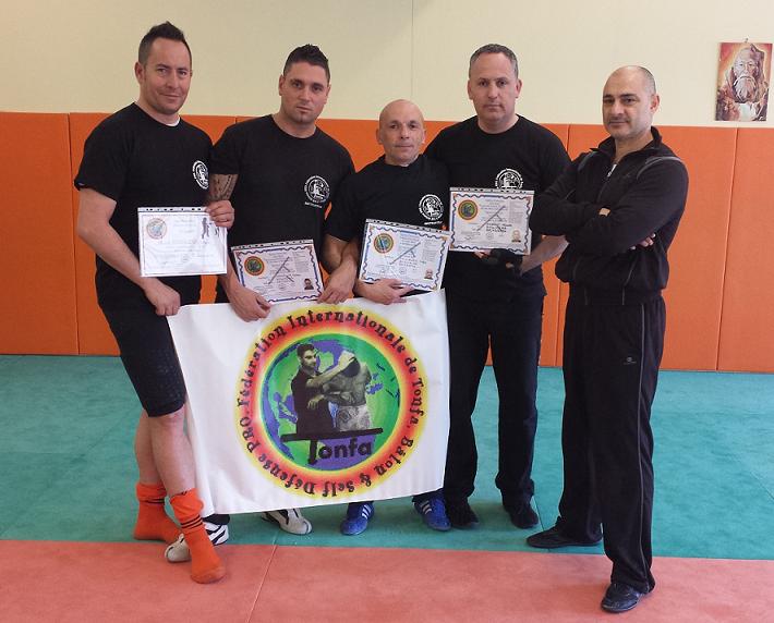 Session de formation d'instructeurs F.I.T.B.S. PRO du 24 au 28 Mars 2014 à Alès en France avec Fayad FAYAD Président fondateur de la F.I.T.B.S. PRO