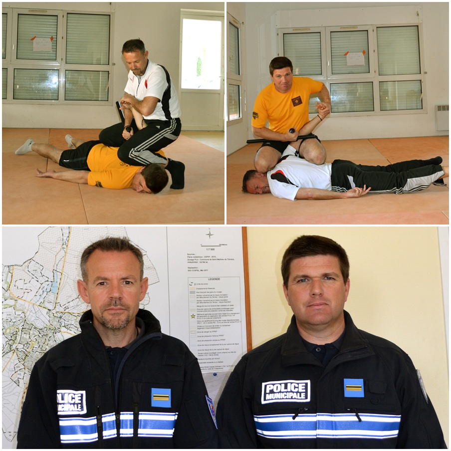 Formation F.I.T.B.S. PRO de la Police Municpale de SAINT MATHIEU DE TREVIERS en TONFA PRO et GTPI avec Rodolphe SCHWALB
   
   