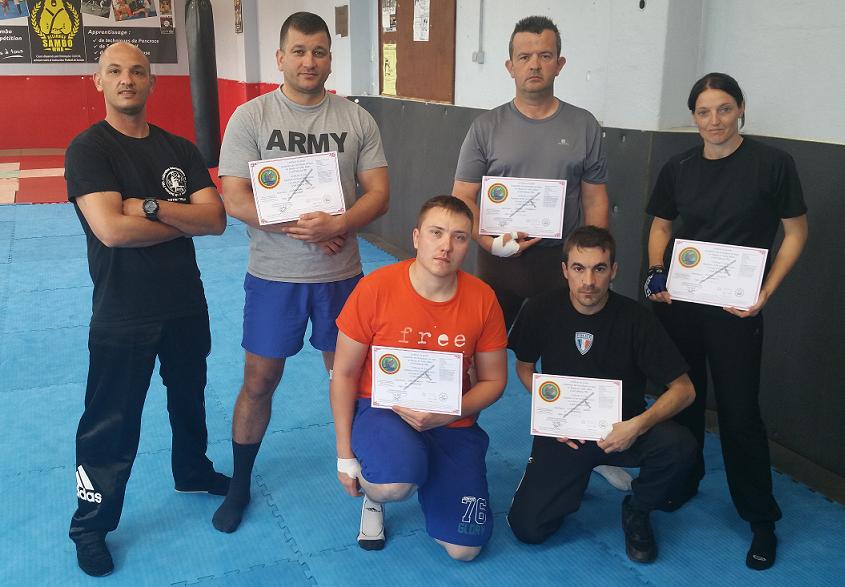 Formation continue par  Monsieur YACOUB Samir instructeur  F.I.T.B.S. PRO de la Police Municipale de LA CIOTAT (France) en Tonfa, Bâton & Self-Défense PRO