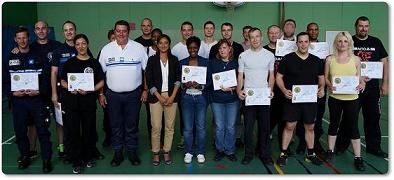 Cliquer ici pour visualiser la formation en Tonfa, B�ton et Self D�fense PRO de la Police Municipale de PANTIN (France) par la F.I.T.B.S. PRO